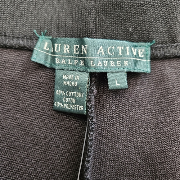 NWT - Lauren Active - Ralph Lauren - Work Out - Warm Up Pants - L - Picture 5 of 8